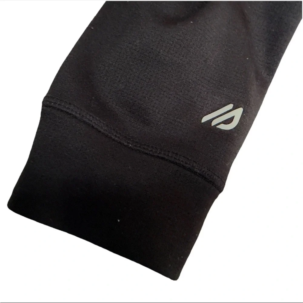 Eddie Bauer Hoodie Mens Large Black Motion FreeDry Full Zip Performance Fleece - Picture 5 of 12